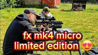 FX MICRO LIMITED EDITION SUB-12 .22 cal, HIKMICRO ALPEX 4K LITE 3.5 - 20.5