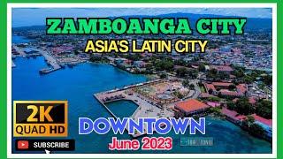 Aerial Shots: Zamboanga City: ASIA'S LATIN CITY |  Downtown Area | June 2023