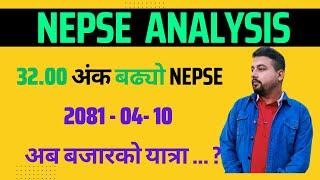 NEPSE 04-10 | NEPSE TECHNICAL ANALYSIS | #nepse #nepsetechnicalanalysis #sharemarketnews #nepselive