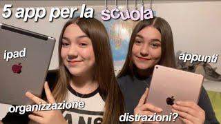 5 APP PERFETTE PER LA SCUOLA // organizzazione - per prendere appunti // ally channel