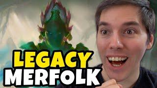 Legacy Merfolk, but Mistcaller is my Secret Tech! | Legacy MTG Gameplay