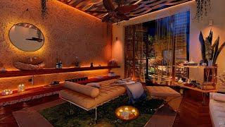 Hotel SPA Ambience ️ Nature Night Sounds for Relaxation & Sleep | SPA ASMR/Music [Immersive 2K]