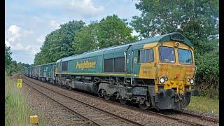 Freightliner 66613 6Z45 Trowse-Tunstead 23/06/2023