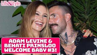 Adam Levine & Behati Prinsloo Welcome 3rd Baby - Full Details | Life & Style News