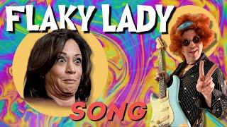 FLAKY LADY - Ginger Hendrix ("Foxy Lady" PARODY SONG) for KAMALA