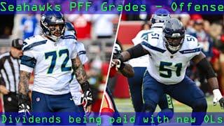 Pro Football Focus Seahawk Grades - Offense: JSN maintains, Oluwatimi and Lucas bring it