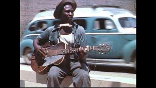 Honeyboy Edwards “Army Blues” 1942 Alan Lomax film clip