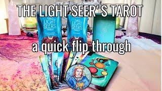 THE LIGHT SEER'S TAROT by Chris-Anne. A quick flip through! 