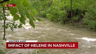 Impact of Hurricane Helene in Nashville