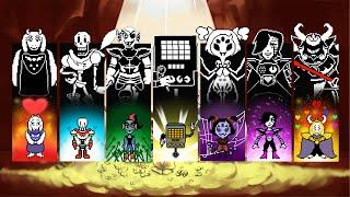 Undertale: All Main Boss Battle Themes (Pacifist, Genocide, Final Bosses)