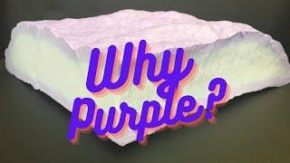Why is our spray foam Insulation purple?