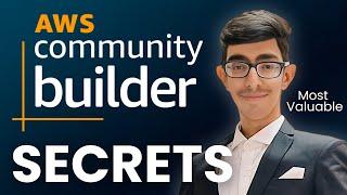 My SECRET: How to Become an AWS Community Builder 2025 | Benefits and How to Apply | Complete Guide