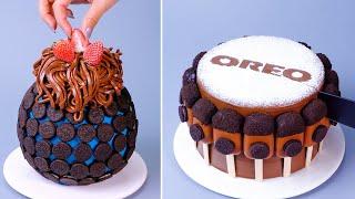 Ultimate OREO Chocolate Mixed Cake | So Tasty RAINBOW Chocolate Cake Decorating Ideas