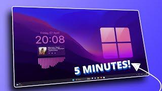 Make Windows 11 Look Better in 5 Minutes! | EASY Windows 11 Customization