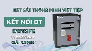 Két sắt Việt Tiệp KW52FE vân tay điện tử thông minh kết nối điện thoại