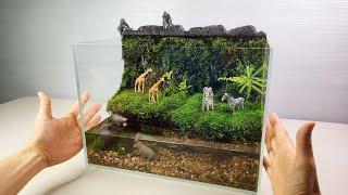 How to make a mini rainforest landscaping fish tank