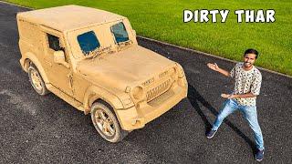 I Made World's Most Dirty Thar  Mud Edition Thar