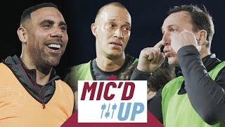 Mic’d Up With Mark Noble, Bobby Zamora & Anton Ferdinand | Exclusive U14s Training Session