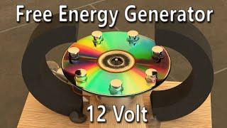 Truth: New For Free Energy Generator 12 V  With Tool Make at home 2019 (perpetual motion machine)