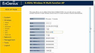 How to setup WDS Setup 101 with EnGenius device -  - Tech Lab Tutorial