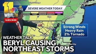 Weather Talk: Hurricane aftermath causes storms across Northeast