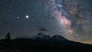 Milky Way Timelapse Mount Shasta California