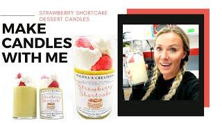 Making Soy Candles | Dessert Candles | Holiday Gift Ideas