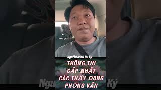 Thông tin cập nhật các thầy đang phỏng vấn #thichminhtue #doanvanbau