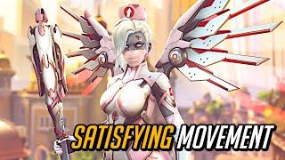 Mercy Movement is SATISFYING!  Top 500 Mercy Gameplay - Overwatch 2