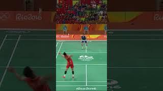 Chen Long shows how to break Lee Chong Wei’s solid defense #shorts #badminton #leechongwei