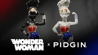 Introducing Wonder Woman x Pidgin Statues | Joshua David McKenney Interview