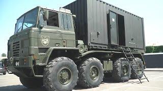 פרטים על המשאיות הבריטיות Foden 8 × 6 של צבא אוקראינה