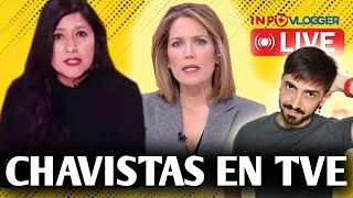 UNA COMUNISTA PERUANA LLAMA GENOCIDA A LA OPOSICION VENEZOLANA EN TVE / InfoVlogger LIVE