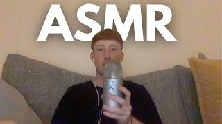 trying ASMR for the first time *with blue yeti* (whispered ramble, trigger words, breathy whisper)