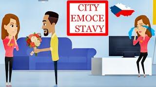 City, emoce, stavy. Чувства, эмоции, состояния. Чешский язык