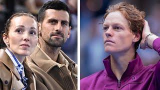 Novak Djokovic's wife Jelena warns Jannik Sinner after he hired Serb's two ex-allies