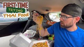 Living In My Car | Working on a Beautiful Day | Trying Thai Food for the First Time