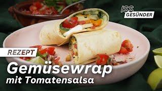 Superfresh: Rezept für Gemüsewraps mit Tomaten-Salsa | AOK