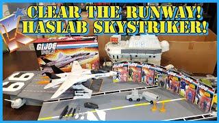 Haslab Skystriker Review! GI Joe F14 Lands on the USS Flagg!