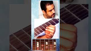 تعليم عزف صولو ترنيمة لا أنسى عاما على الجيتار #shorts