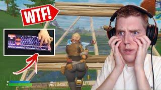 Reacting To The WEIRDEST Keybinds In Fortnite! (INSANE)