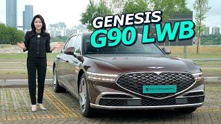 New 2023 Genesis G90 LWB Review "The Most Expensive Korean Car"