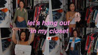 lets hang out in my closet - Lauren Luo's Closet Tour 