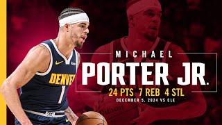 Michael Porter Jr. Full Game Highlights vs. Cavaliers  | 12/5/24