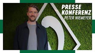 Die Vorstellung von Peter Niemeyer als neuer Leiter Profifußball | SV Werder Bremen