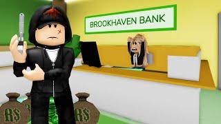 MY BROTHER IS A ROBBER! *Brookhaven Roleplay*