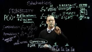 Sport Psychology | Statistics - Combinations and Permutations - Part 2 of 2