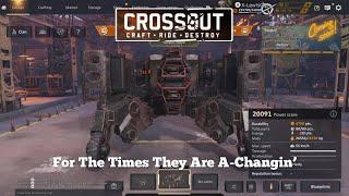 The Energy Consumption Update | CROSSOUT