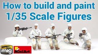 How to build and paint 1/35 scale figures! - MiniArt's 'Soviet Assault Infantry'/AMMO's Flesh Tones