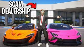 I Opened a Scam Car Dealership in GTA!